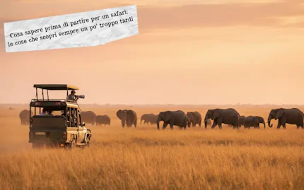 Cosa sapere prima di partire per un safari